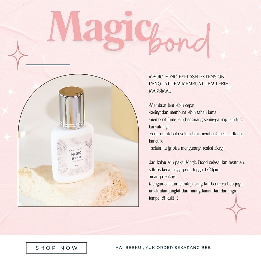 magic bond eyelash extension