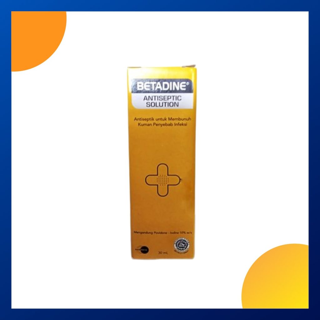 Betadine Larutan 30 Ml Botol