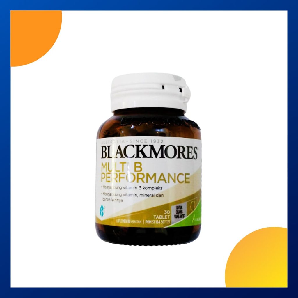 Blackmores Multi B Performance Botol 30 Tablet