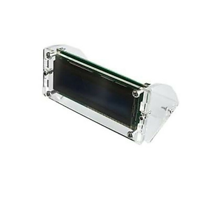 Case lcd 16x2 1602 green / blue