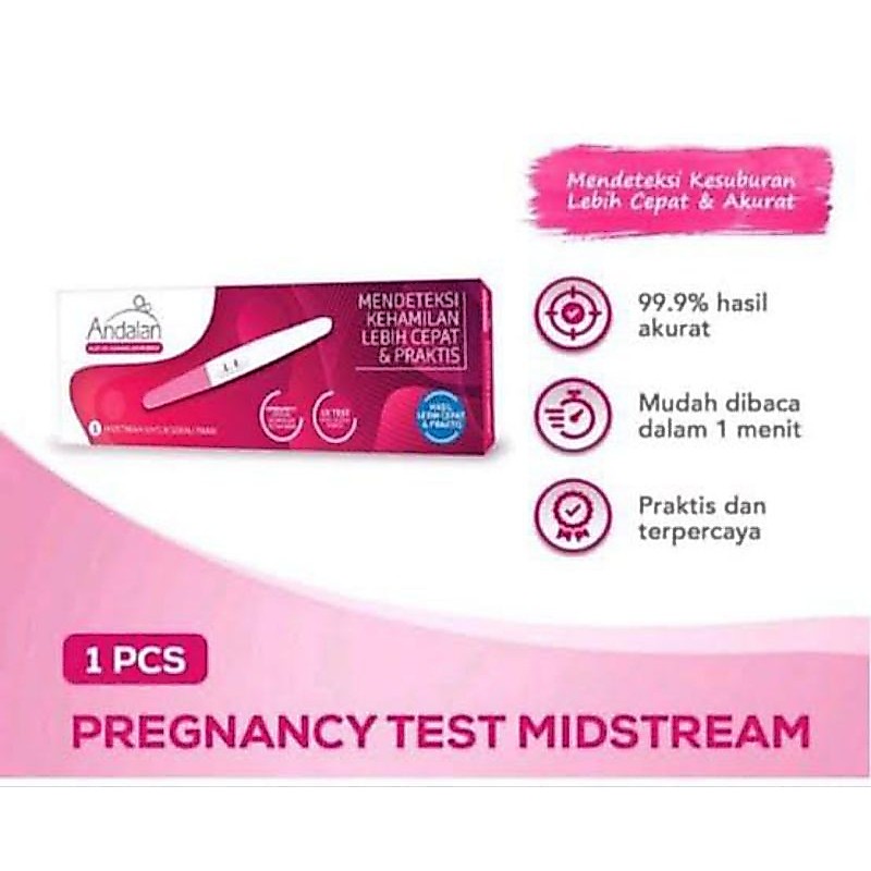 TestPack Andalan Compact / Test Kehamilan Andalan Midstream