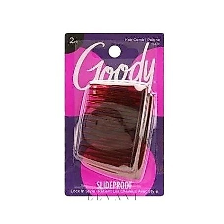 Goody 3000527/10324 Side Comb Tortoise 2ct/1008