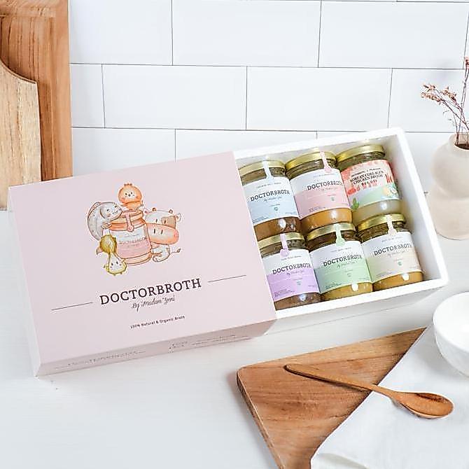 paket hadiah DoctorBroth include box styrofoam