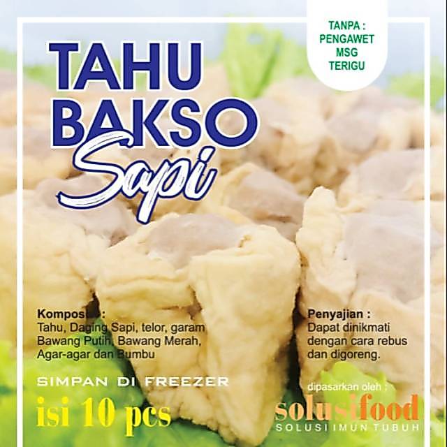 Tahu bakso keto friendly sapi