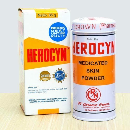 Bedak Herocyn 85Gr