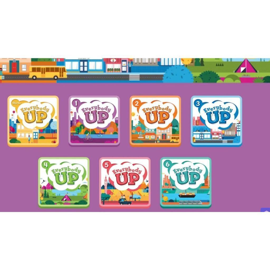 Everybody Up 2e ( second edition) Level 1-6