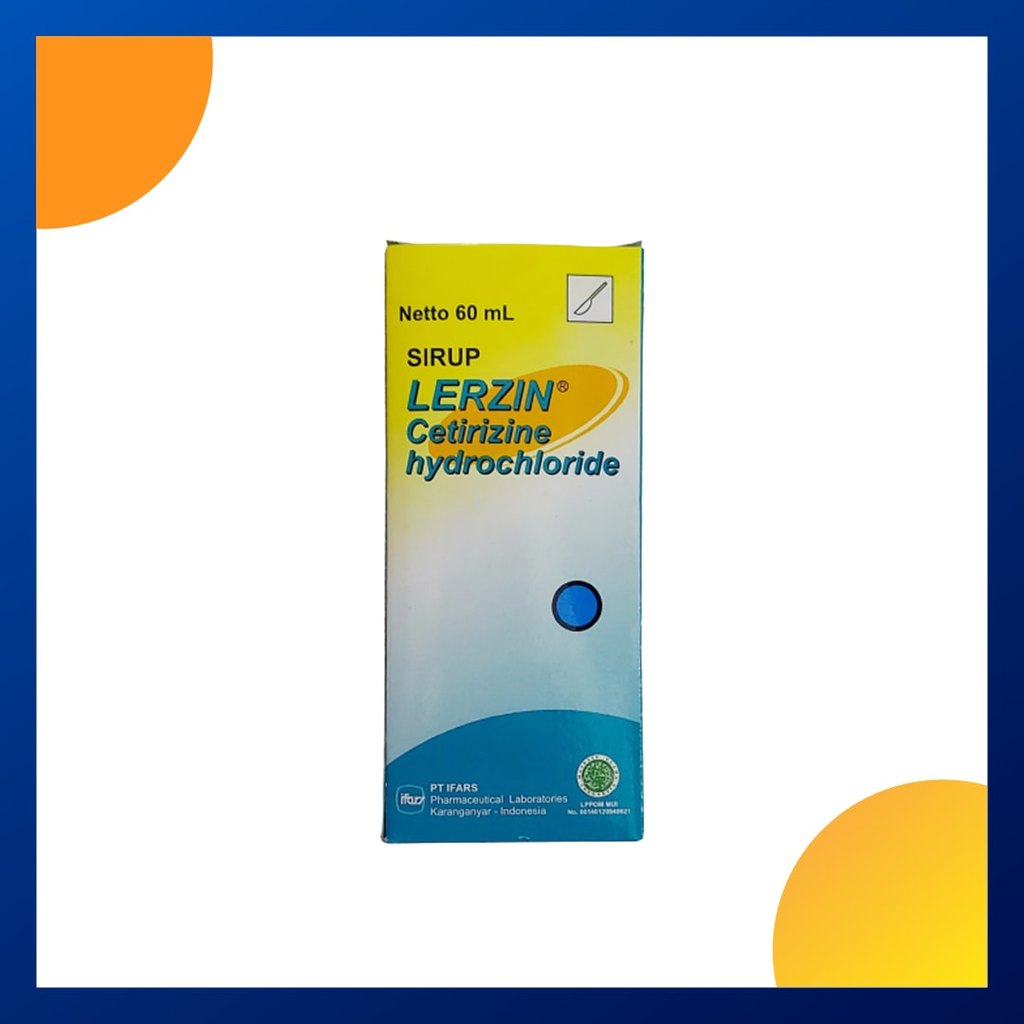 LERZIN SIRUP 1 BOTOL @ 60 ML