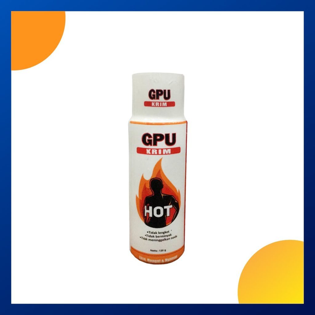 Gpu Krim Hot 120 Gram Botol