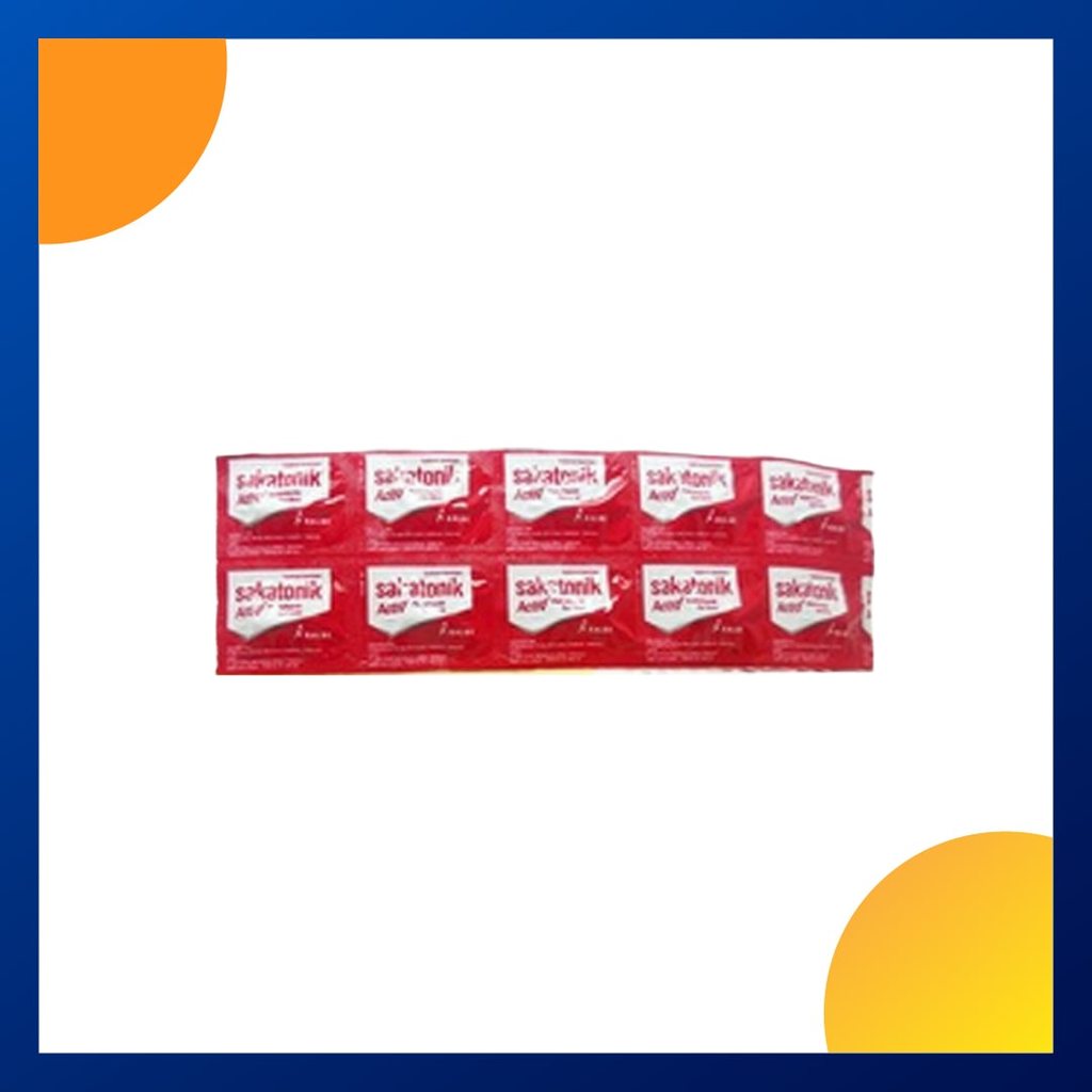 Sakatonik Activ Strip 10 Kaplet