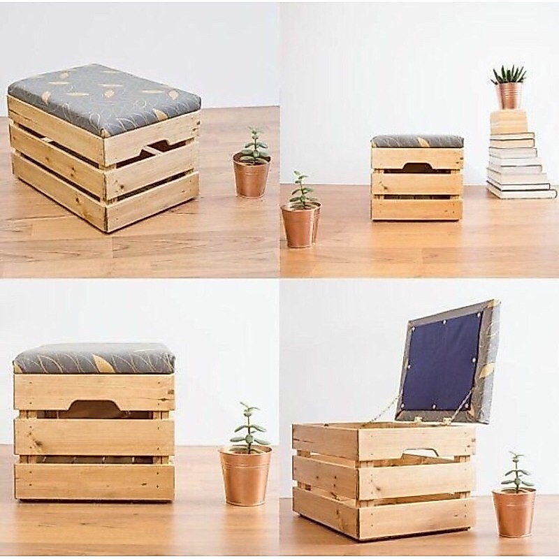 Storage Box Sofa Kayu Minimalis