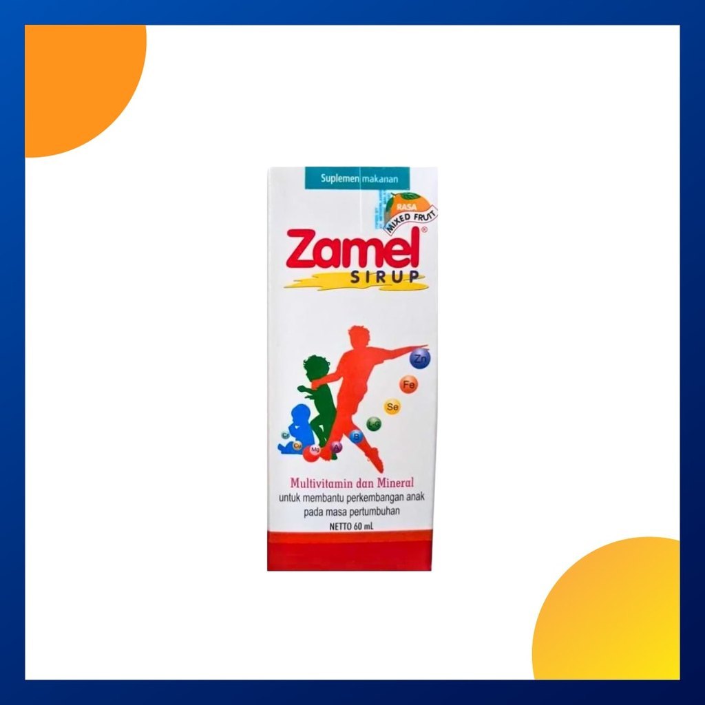 Zamel Sirup 60 Ml Botol