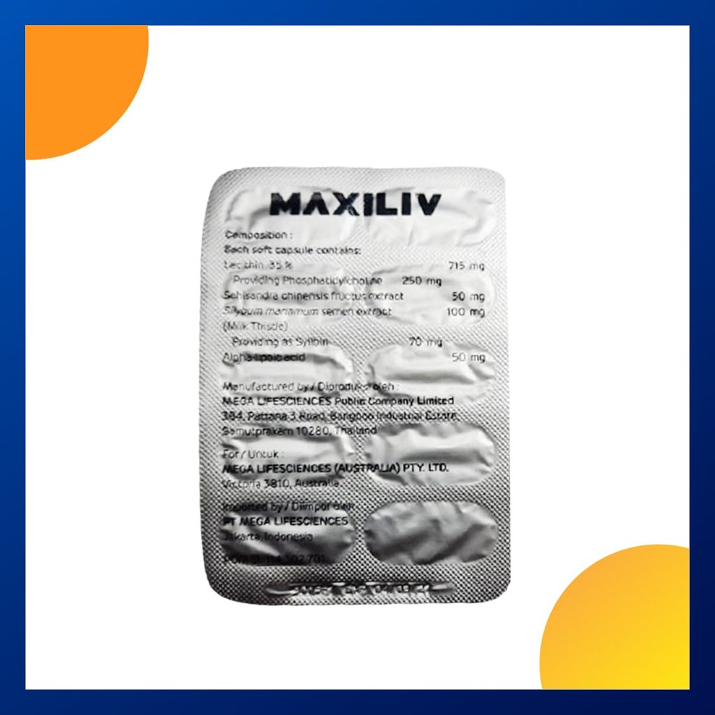 Maxiliv Strip Isi 10 Kapsul