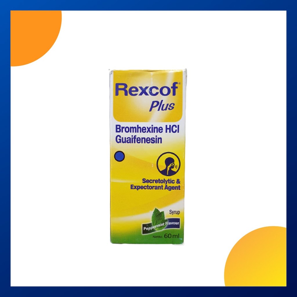 REXCOF PLUS SIRUP 1 BOTOL @ 60 ML