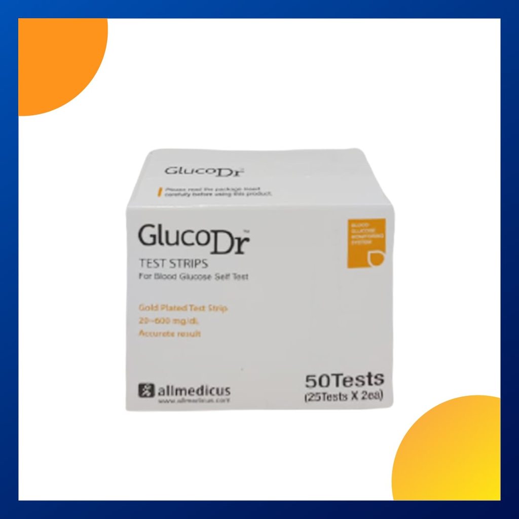 Gluco Dr Glucose Test Strip 50 Pcs