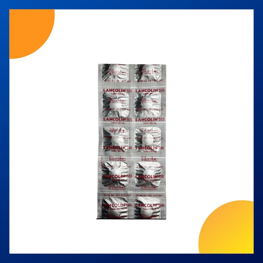 Lancolin 500 Mg Strip 10 Tablet