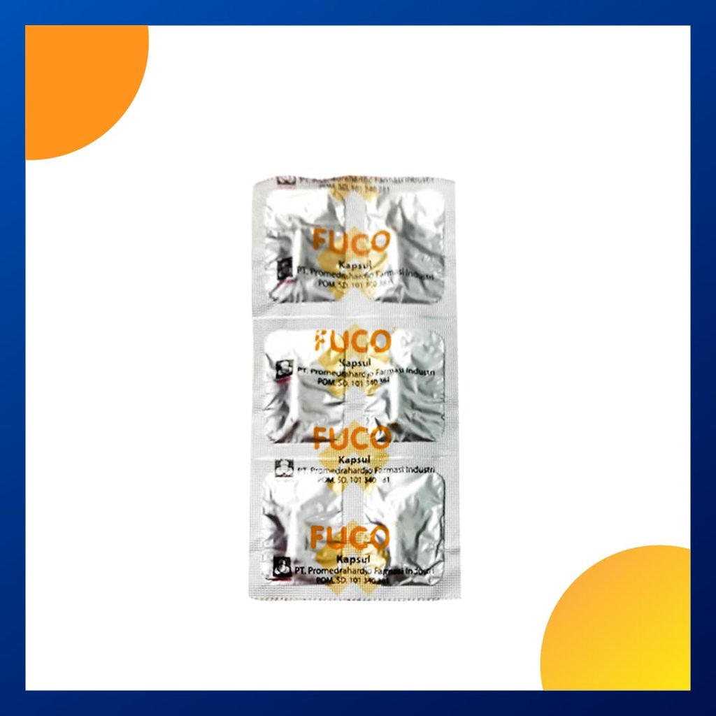 Fuco 100 Strip Isi 6 Kapsul