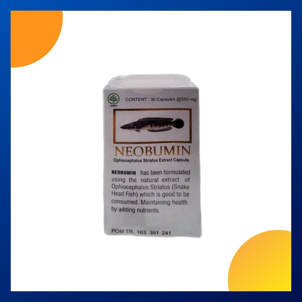 Neobumin Botol Isi 30 Kapsul
