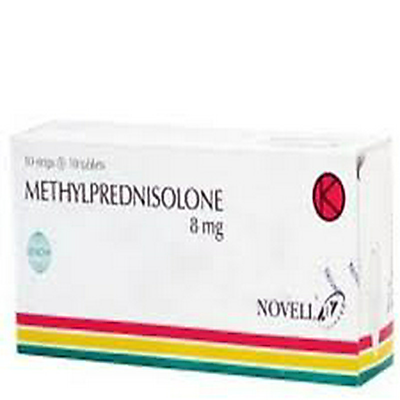 METYLSOLON 8 8 MG 1 STRIP @ 10 TABLET
