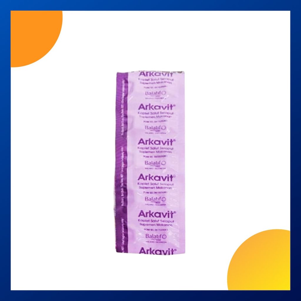 Arkavit Strip Isi 10 Kaplet