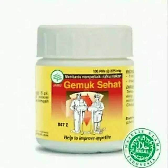 Gemuk sehat 100 pil