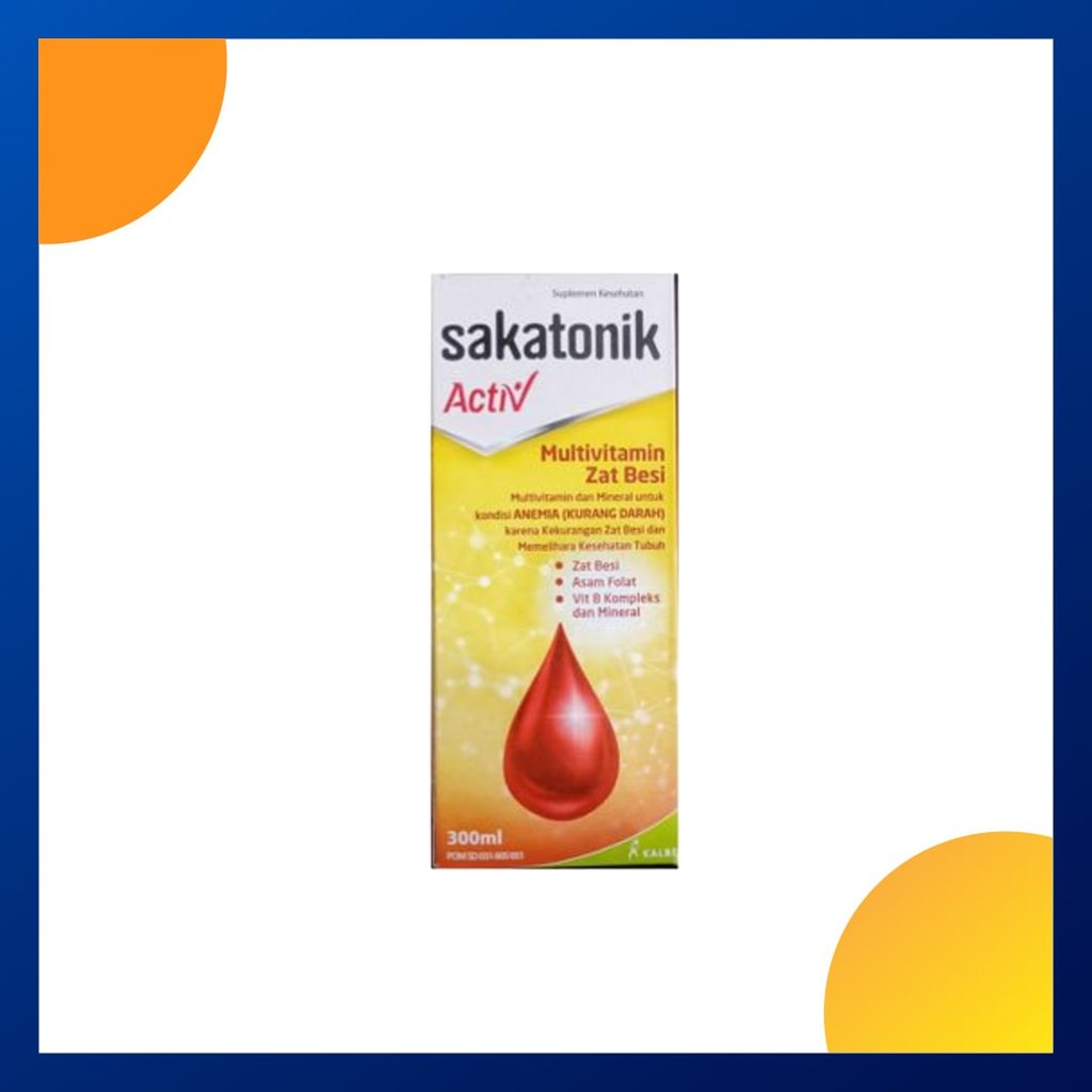 Sakatonik Activ 300 Ml Botol
