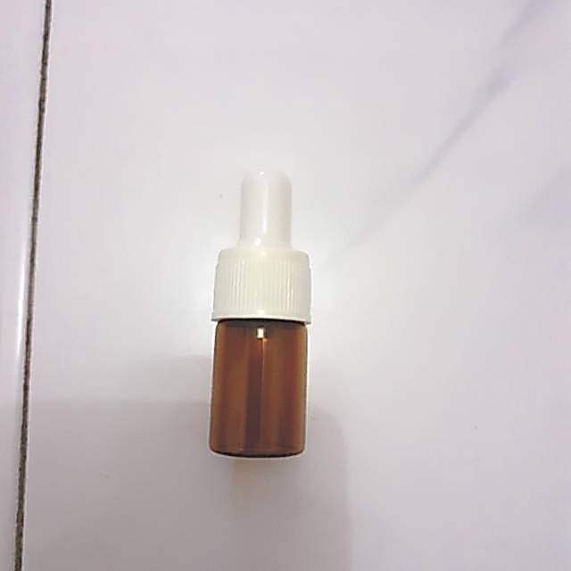 Botol kaca coklat 5 ml pipet