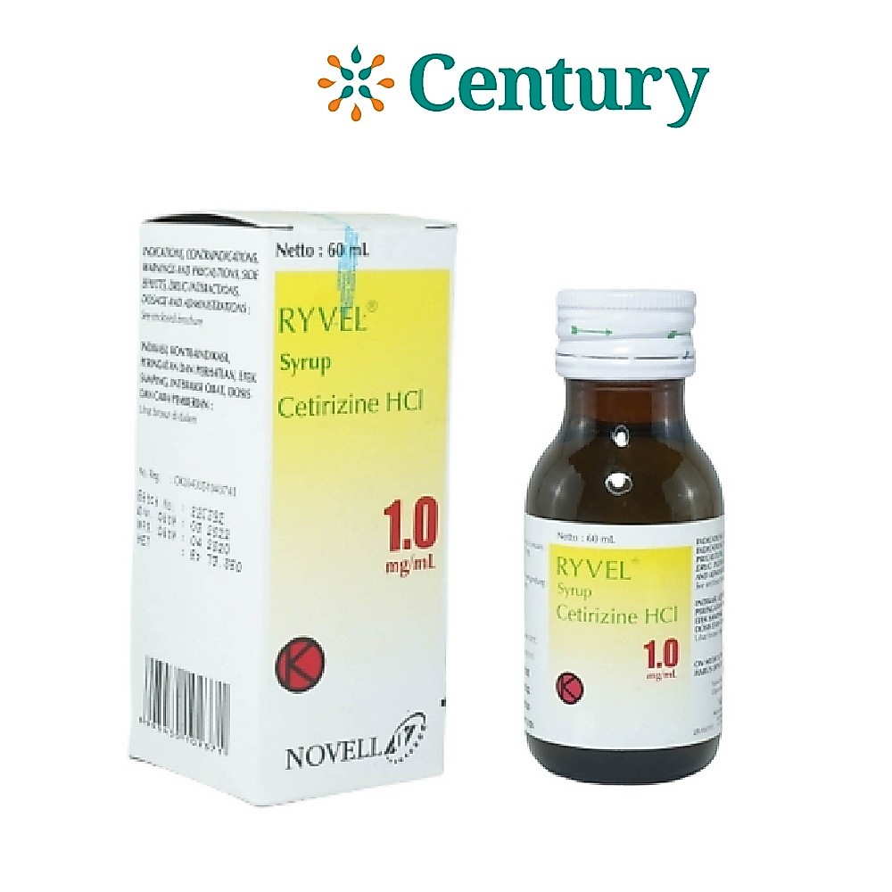 RYVEL SIRUP 1 BOTOL @ 60 ML
