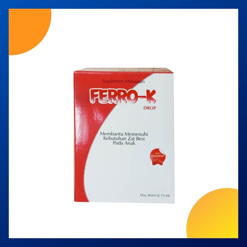 Ferro-K Rasa Strawberry Drop 15 Ml