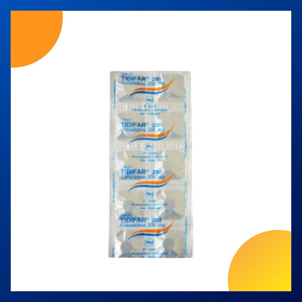 TIDIFAR 200 200 MG 1 STRIP @ 10 TABLET