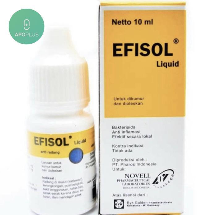 EFISOL LIQUID 10ML ~OBAT SARIAWAN