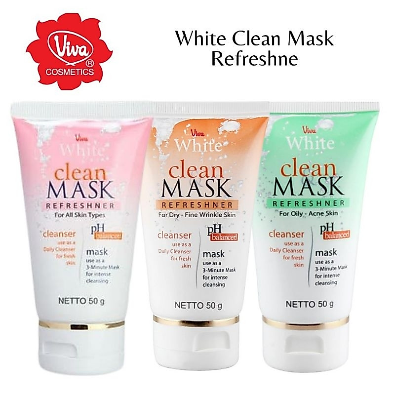 VIVA White Clean Mask Refreshner 50gr