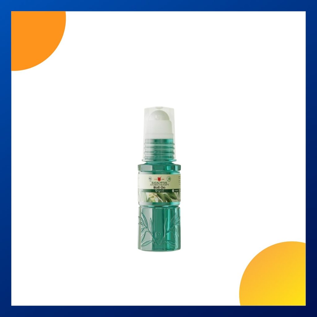 Cap Lang Eucalyptus Aromatherapy Roll On Original 15 Ml Botol