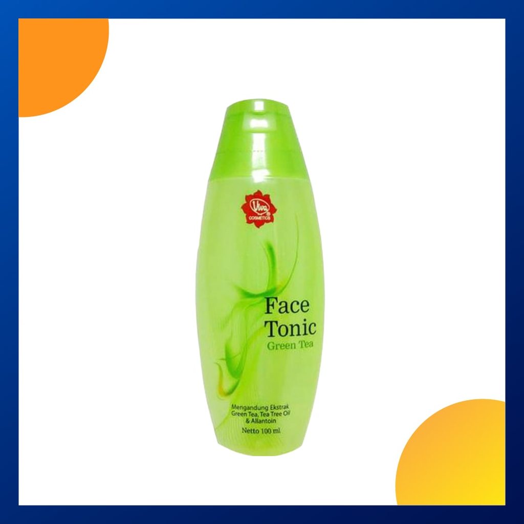 Viva Face Tonic Green Tea 100 Ml Botol