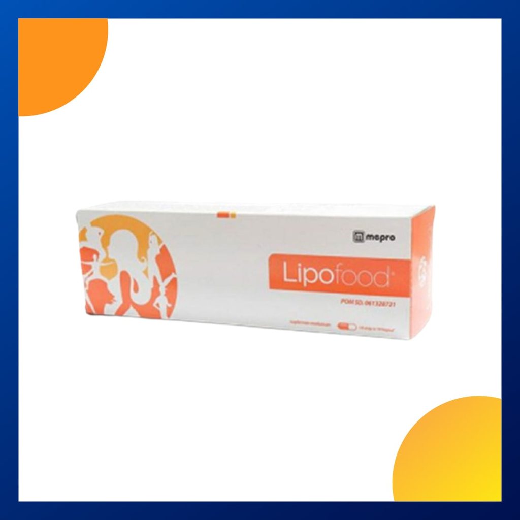 Lipofood Box Isi 100 Kapsul