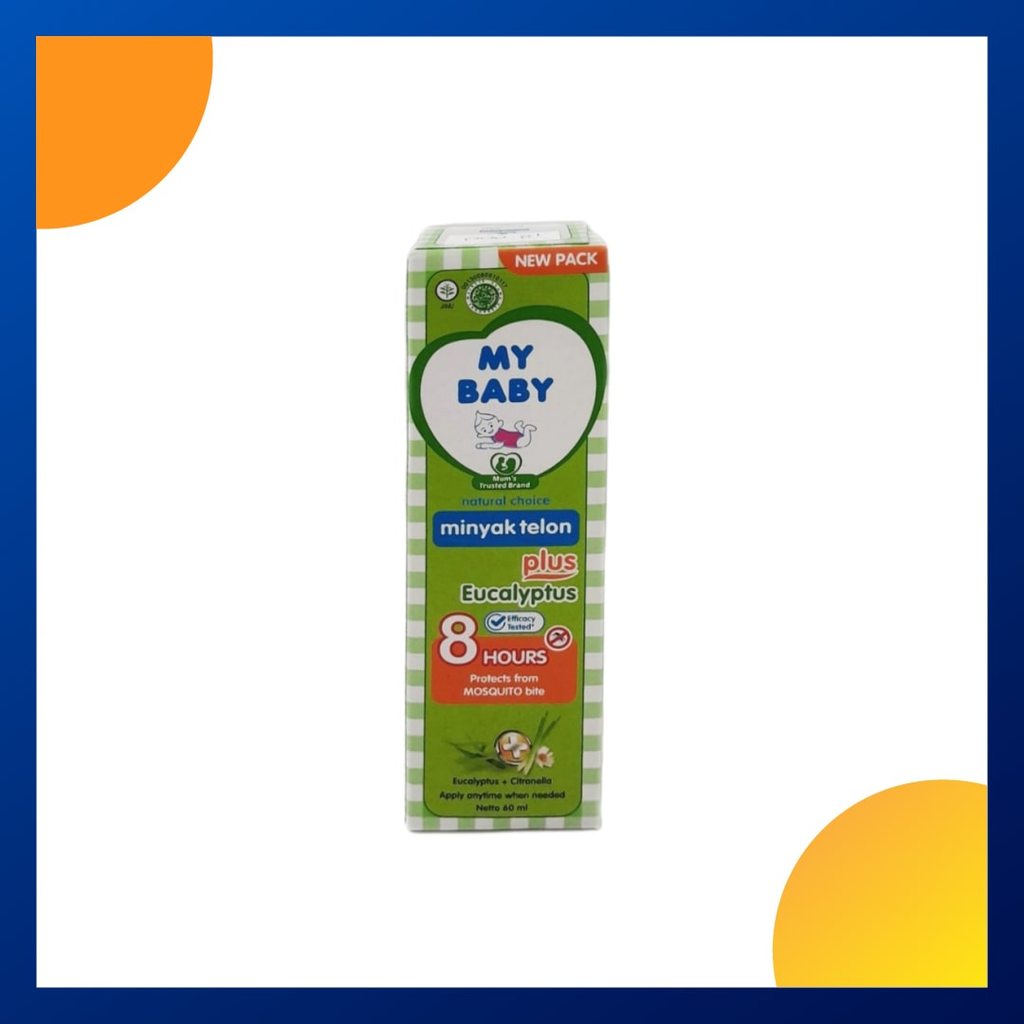 My Baby Telon Plus Eucalyptus 8 Jam Botol 60 Ml