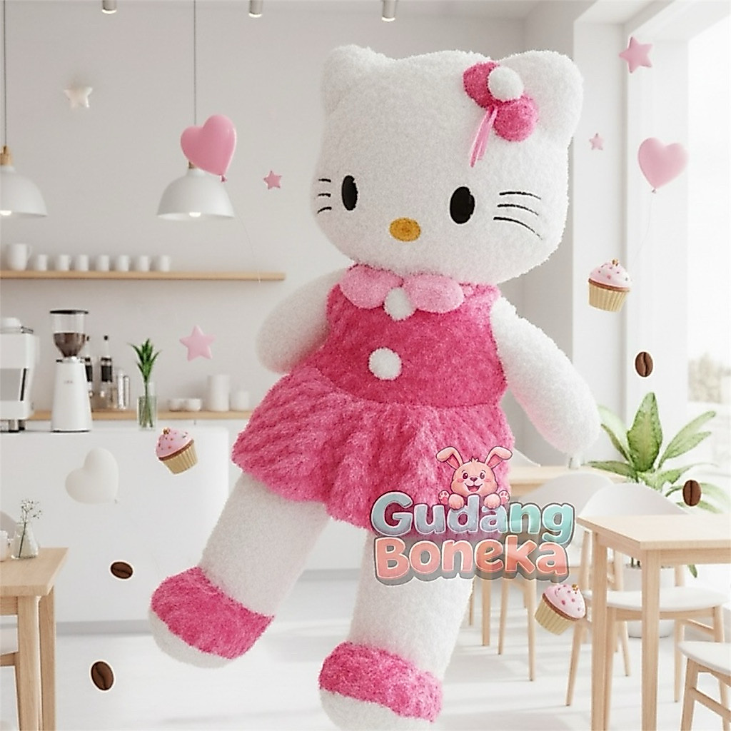 Boneka Hello Kitty 1 Meter / Hellokitty 1 Meter