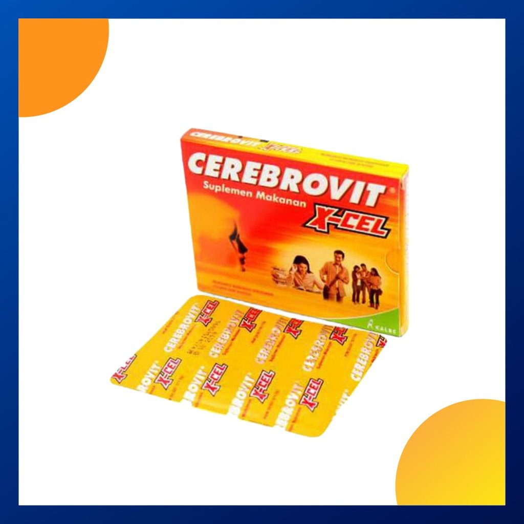 Cerebrovit X Cell Strip 10 Kapsul