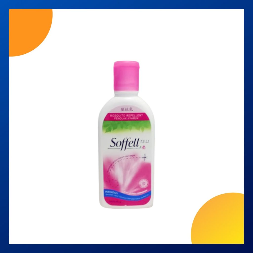 Soffell Lotion Bunga Geran 80 Gram
