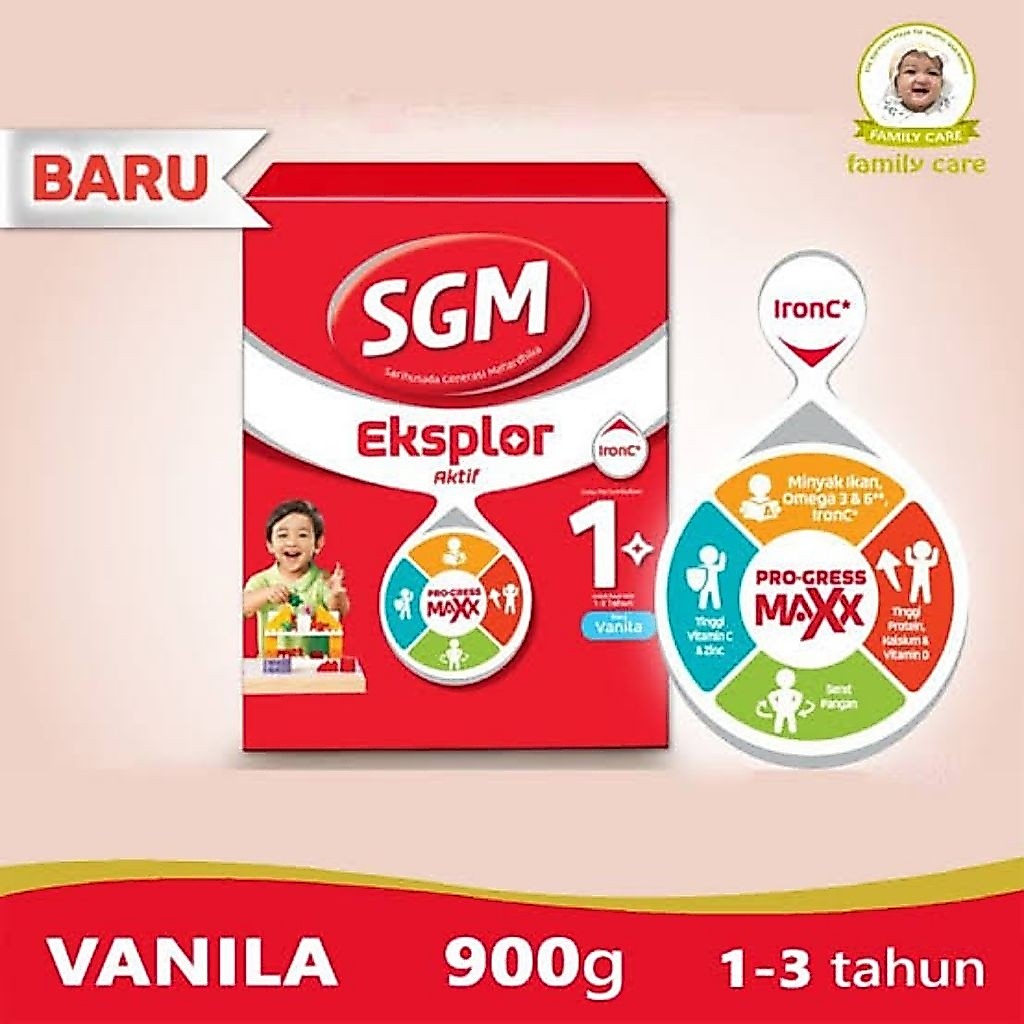SGM EKSPLOR 1+ VANILLA 900GR