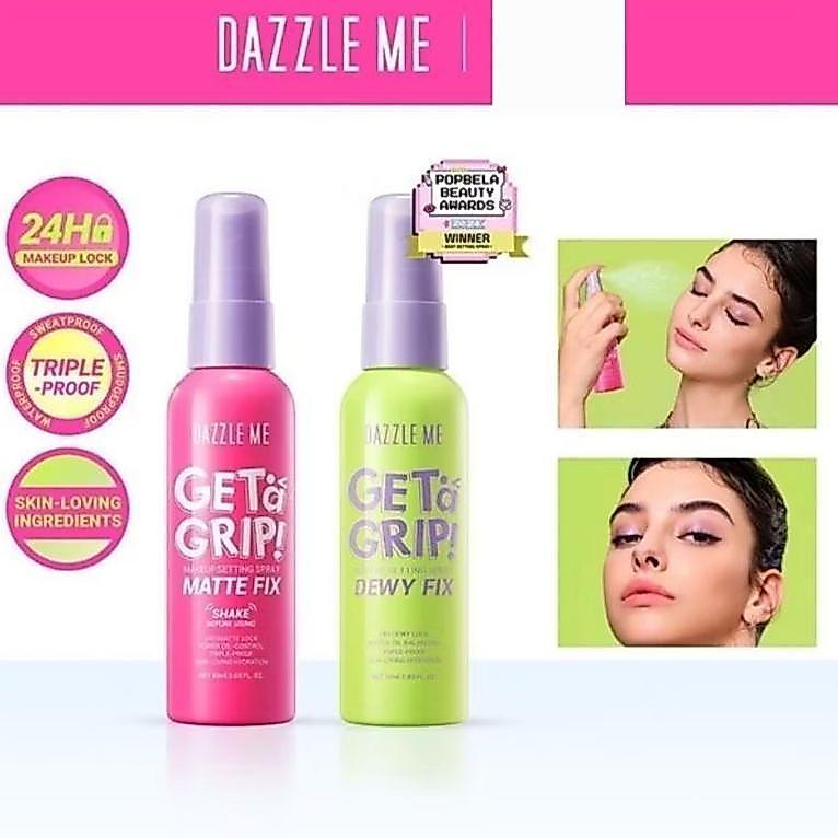 Dazzle Me Get A Grip! Make Up Setting Spray