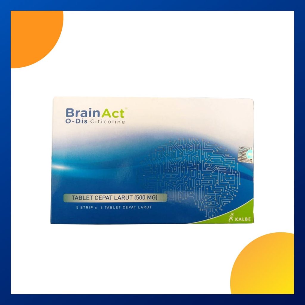 Brainact O Dis 500 Mg Box 30 Tablet