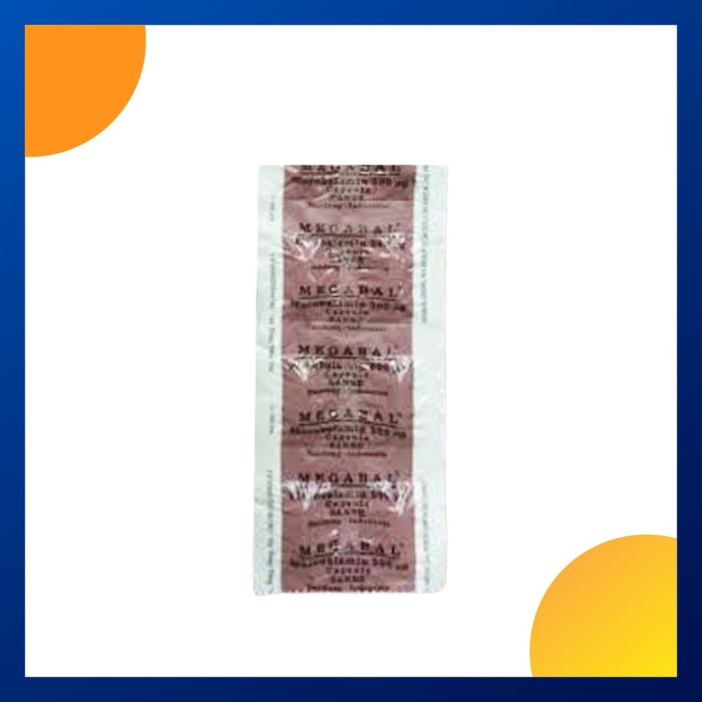 MEGABAL 500 MCG 1 STRIP @ 10 KAPSUL