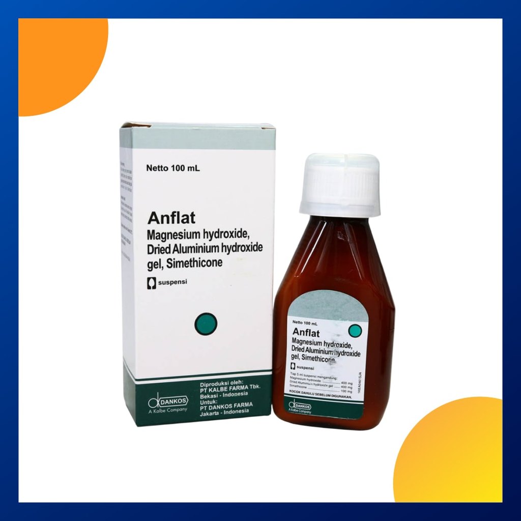 ANFLAT SIRUP 1 BOTOL @ 100 ML
