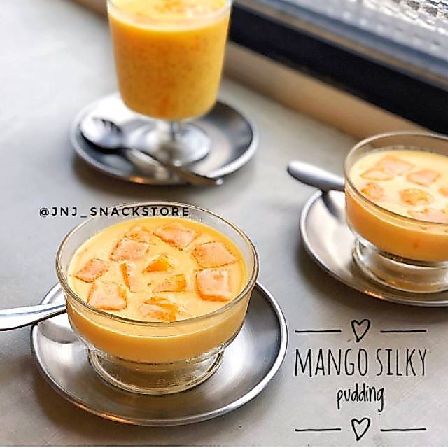 MANGO SILKY PUDDING POWDER / BUBUK PREMIX PUDDING MANGO
