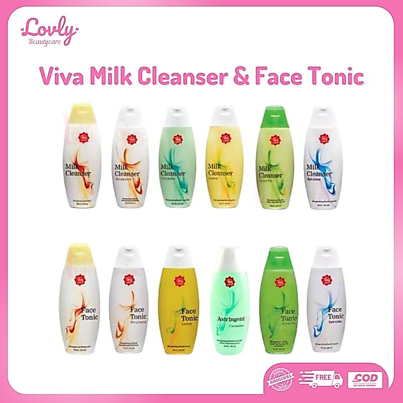 Viva Milk Cleanser & Face Tonic 100ml