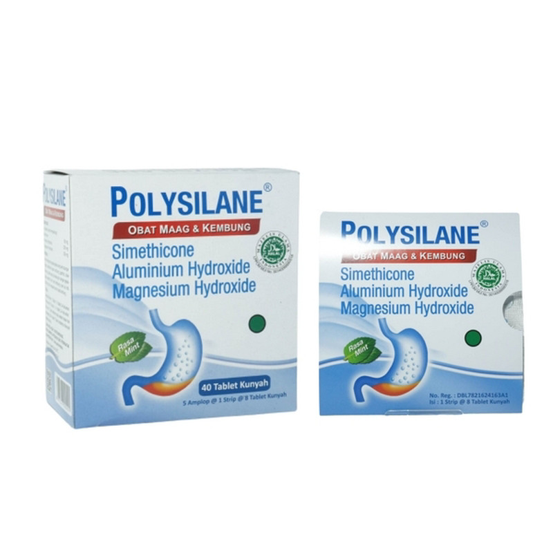 POLYSILANE TABLET KUNYAH 8 TABLET