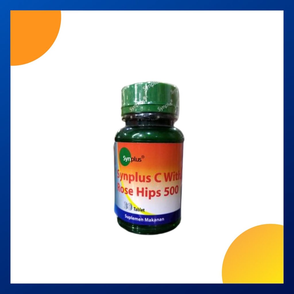 Synplus C With Rose Hips 500 Botol 30 Tablet