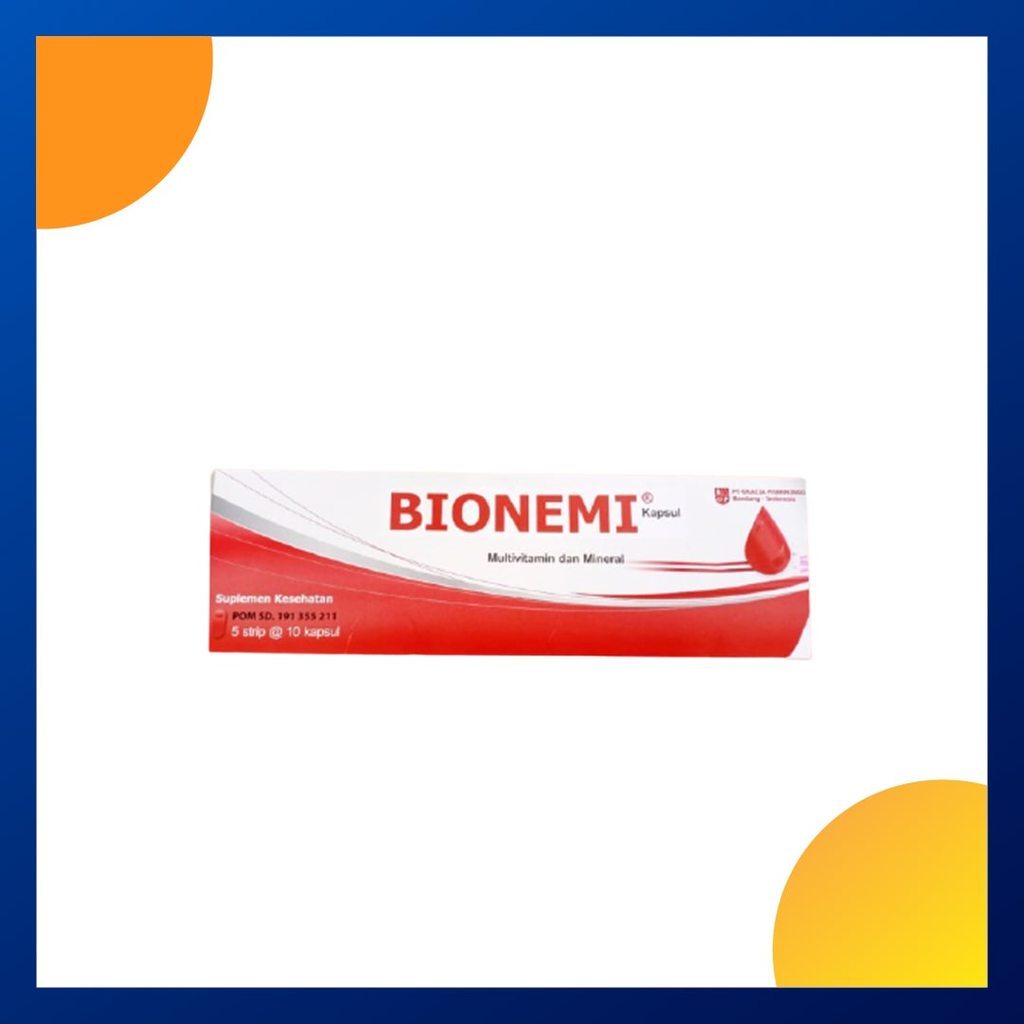 Bionemi Box Isi 50 Kapsul