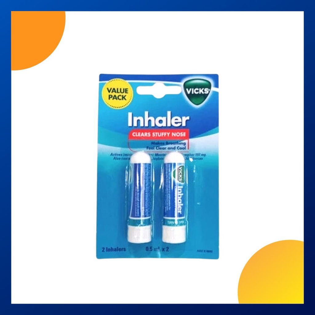 Vicks Inhaler 0.5 Ml Twin Pack 2 Pcs