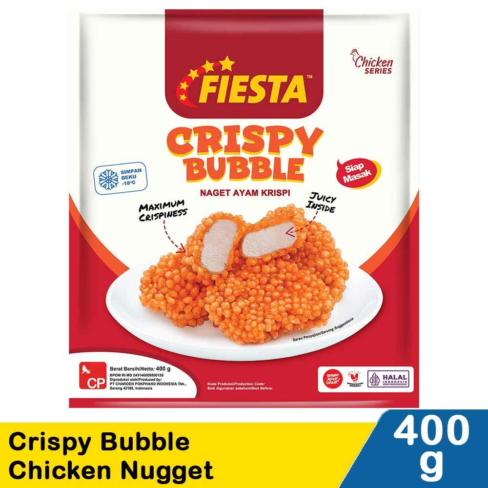 FIESTA CRISPY BUBBLE CHICKEN NUGGET 400g